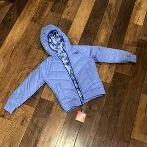 New North Face kids reversable coat